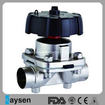 Sanitary Diaphragm Valve Weld Ends Manual Type